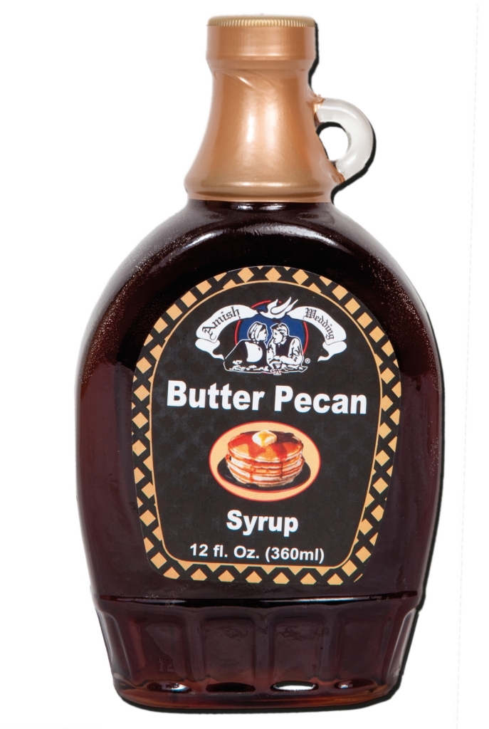 Butter Pecan Syrup 12oz glass jug